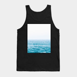 Landscape Blue water Tank Top